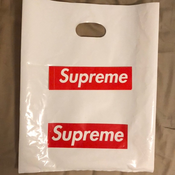 Supreme Accessories - Supreme Sticker and Bag
